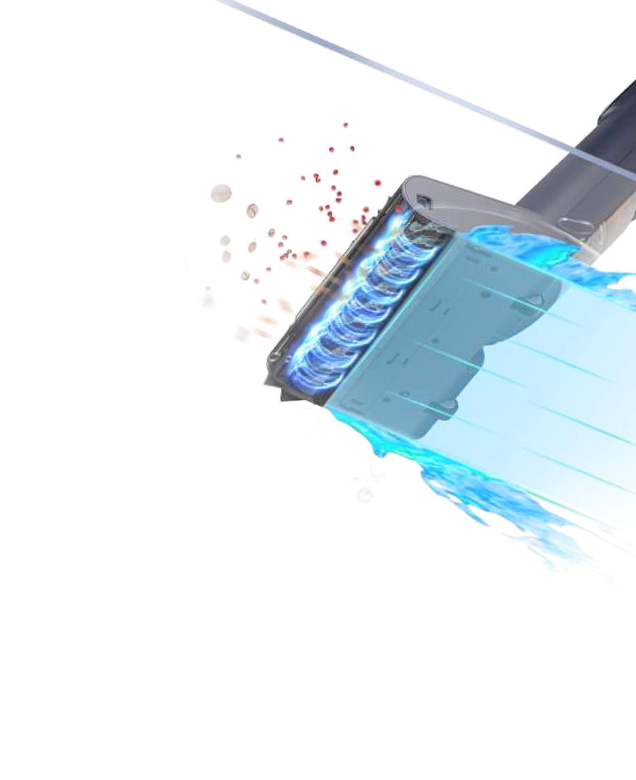 Hizero limpiando derrames y suciedad