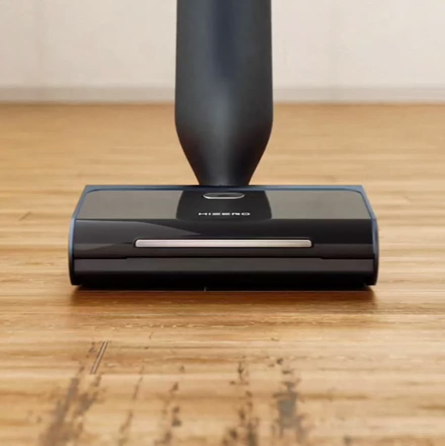 Hizero limpiando en acción